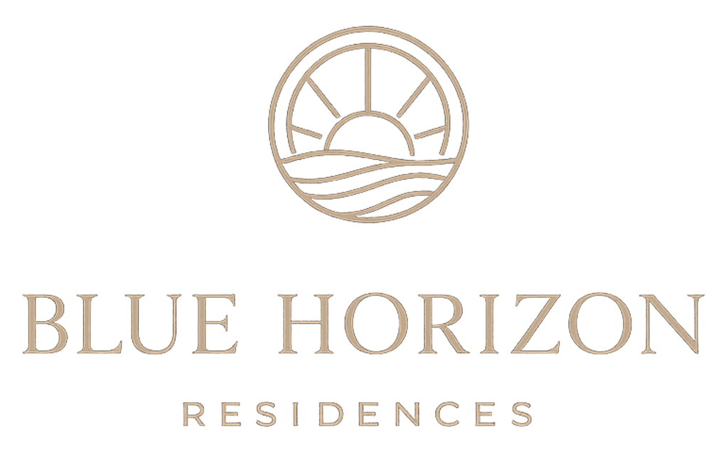 Logotipo oficial de Blue Horizon Residences