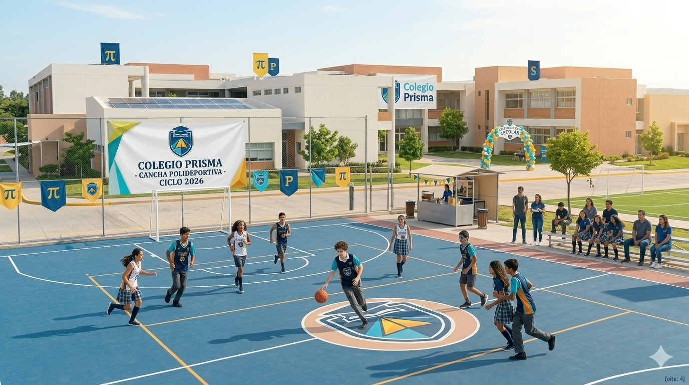 Cancha deportiva de Colegio Prisma