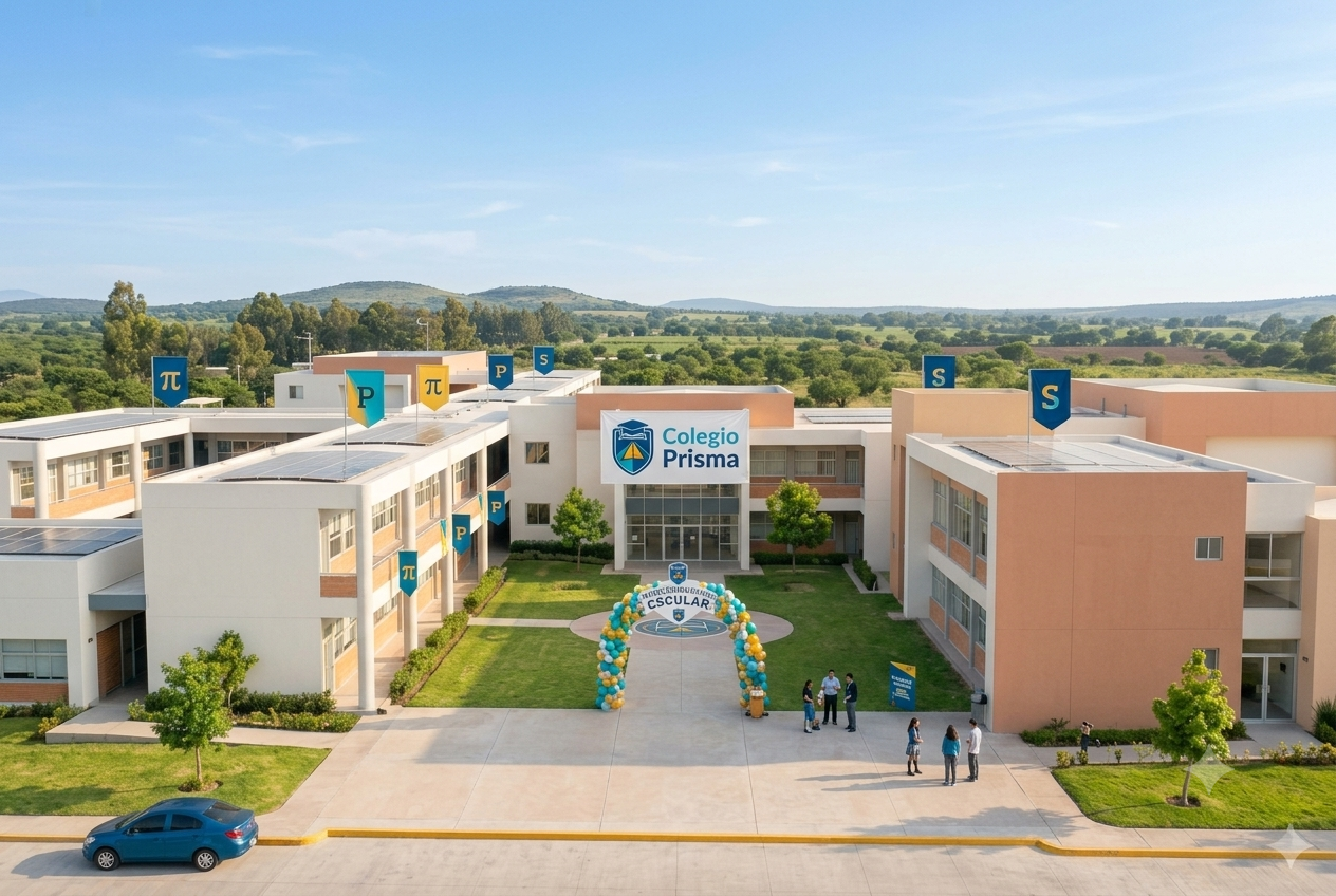 Fachada principal de Colegio Prisma